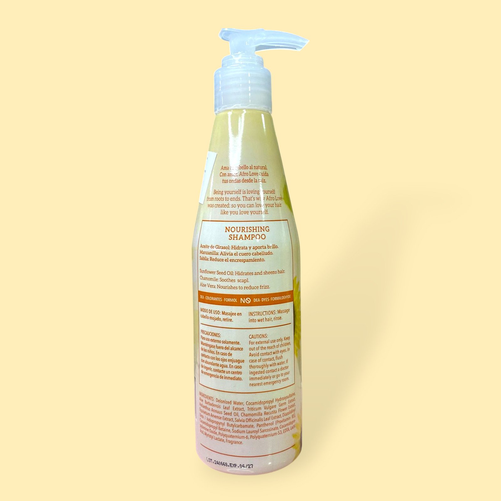 AFRO LOVE SHAMPOO NOURSINING - Imagen 2