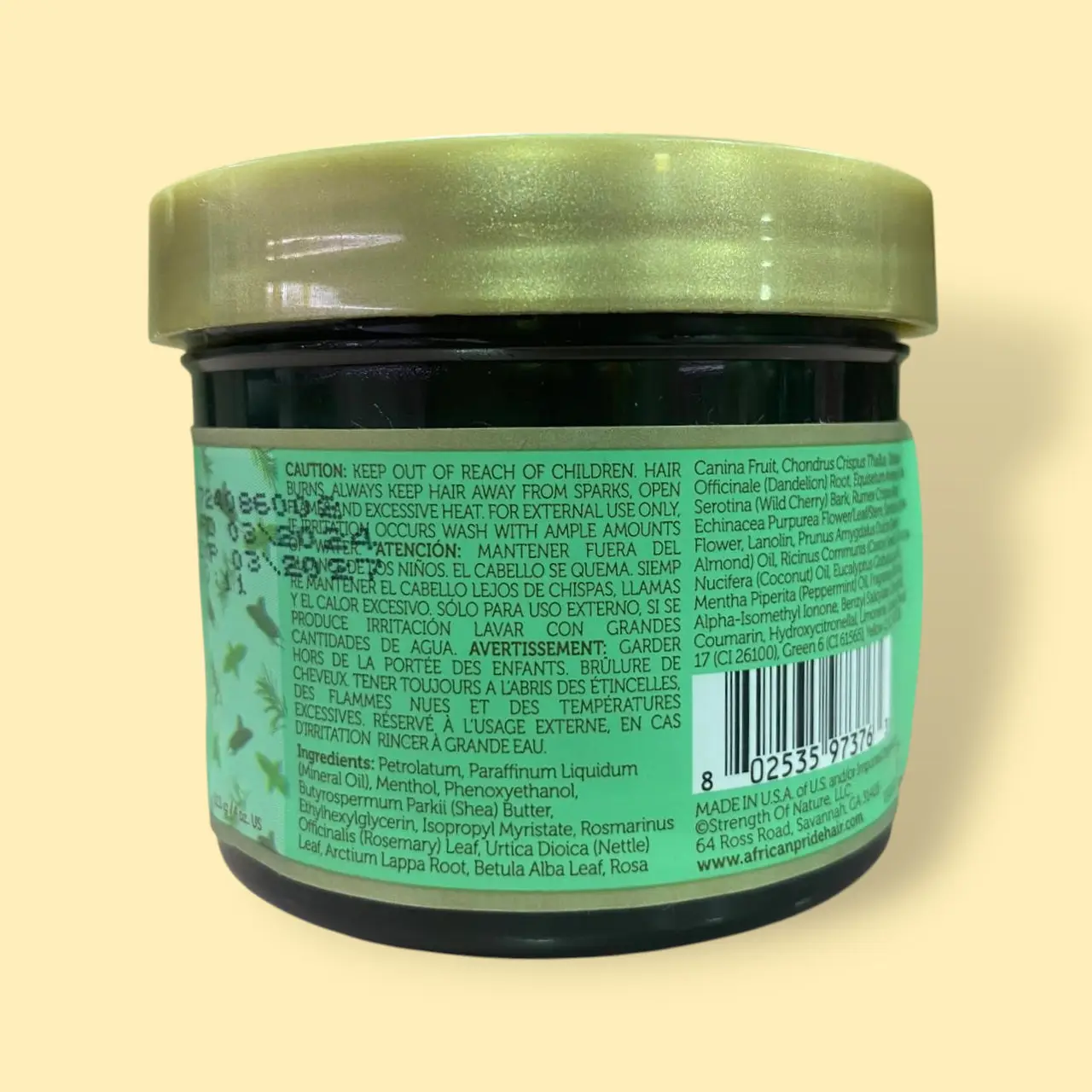 AFRICAN PRIDE BÁLSAMO FORTALECEDOR - Imagen 2