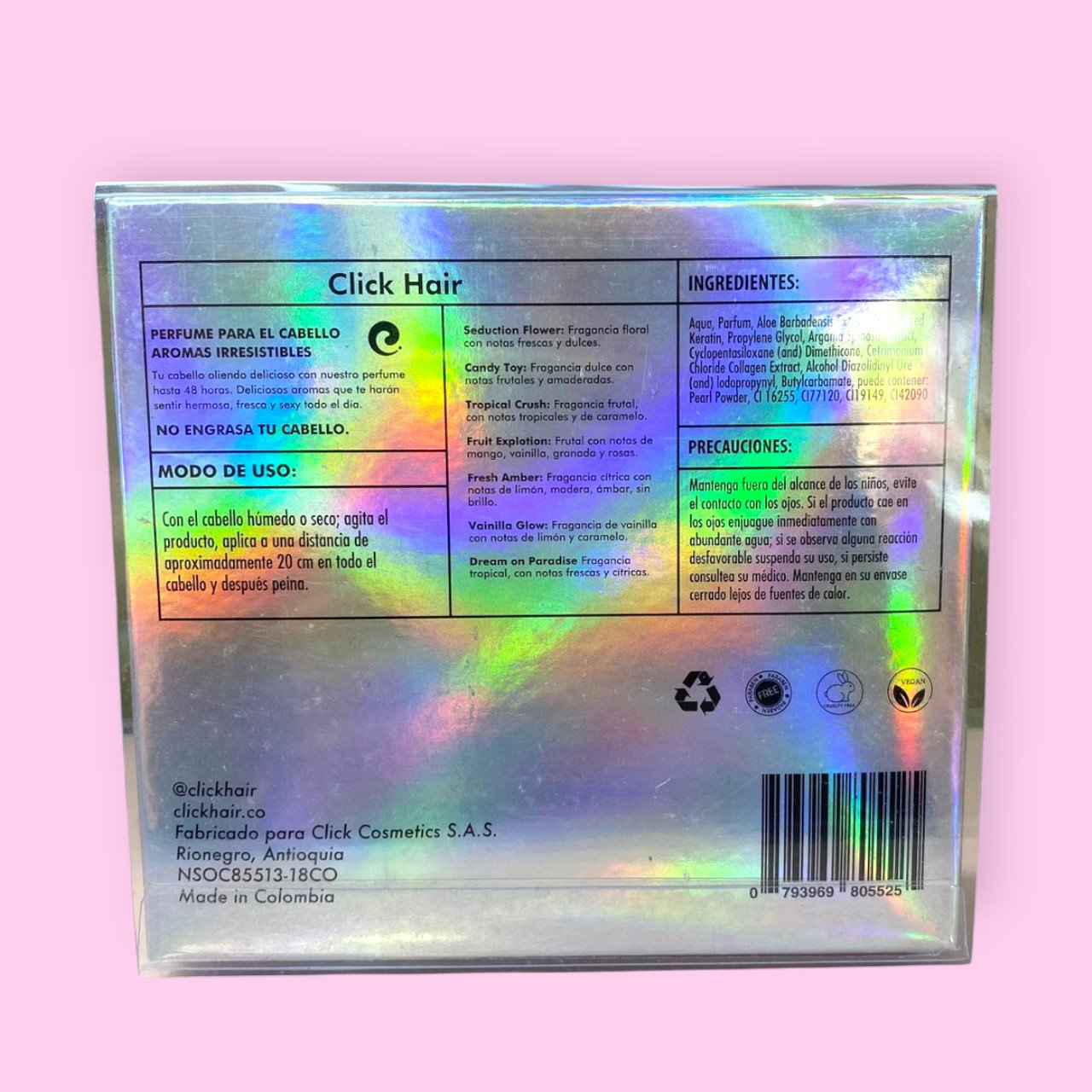 CLICK HAIR KITX3 MINI PERFUMES - Imagen 2