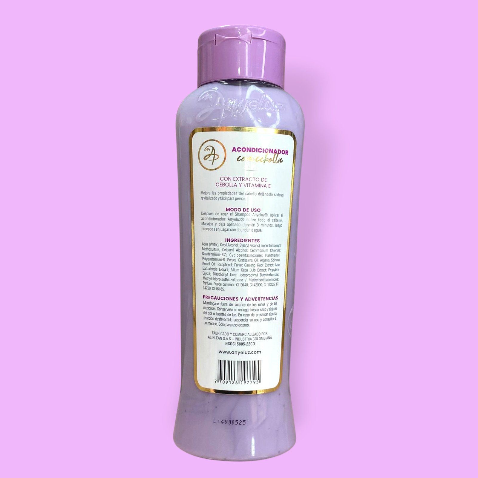 ANYELUZ ACONDICIONADOR CON CEBOLLA - Imagen 2