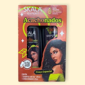 SKALA KIIT SHAMPOO Y ACONDICIONADOR ACACHONADOS