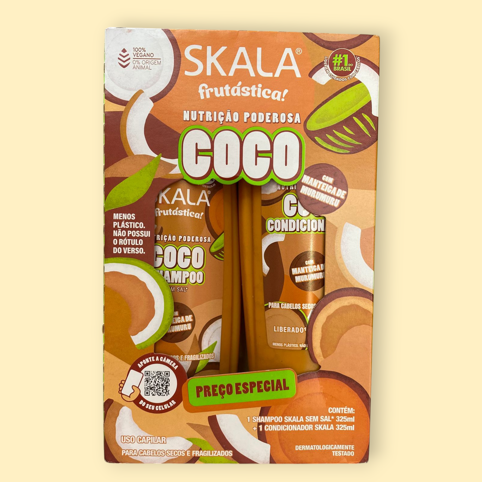 SKALA KIT SHAMPOO Y ACONDICIONADOR COCO