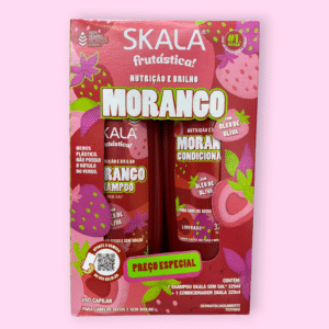 SKALA KIT SHAMPOO Y ACONDICIONADOR MORANGO