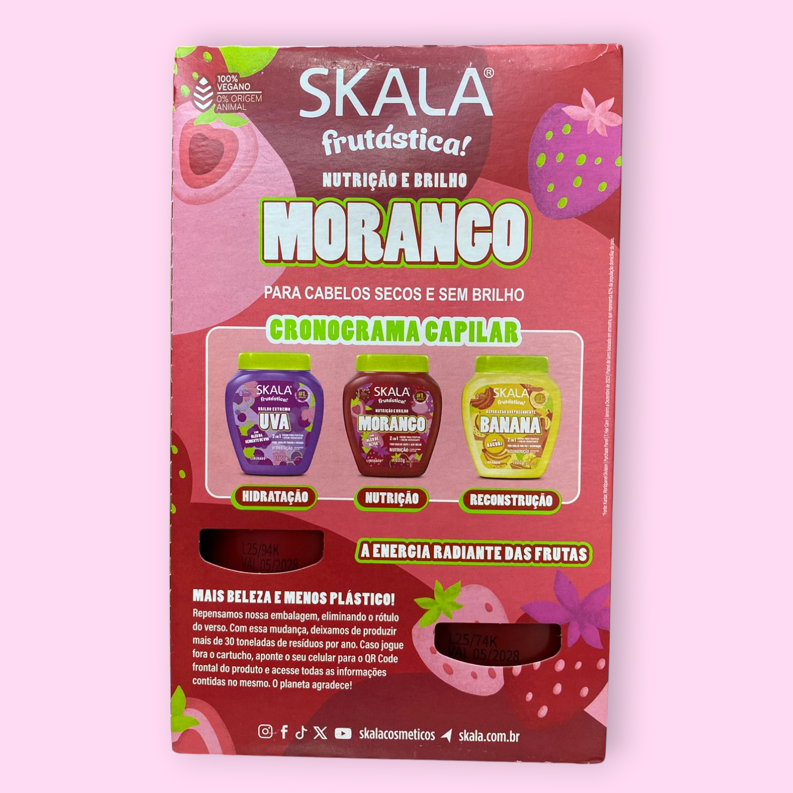 SKALA KIT SHAMPOO Y ACONDICIONADOR MORANGO - Imagen 2