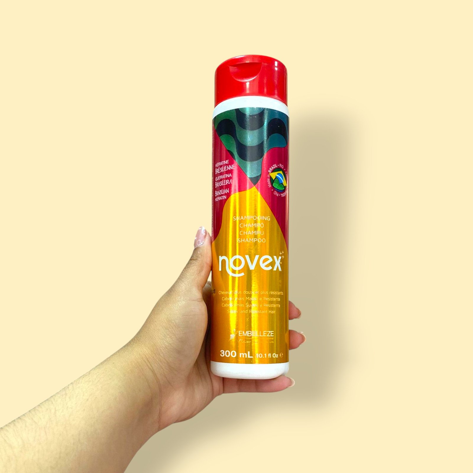NOVEX SHAMPOO QUERATINA BRASILERA
