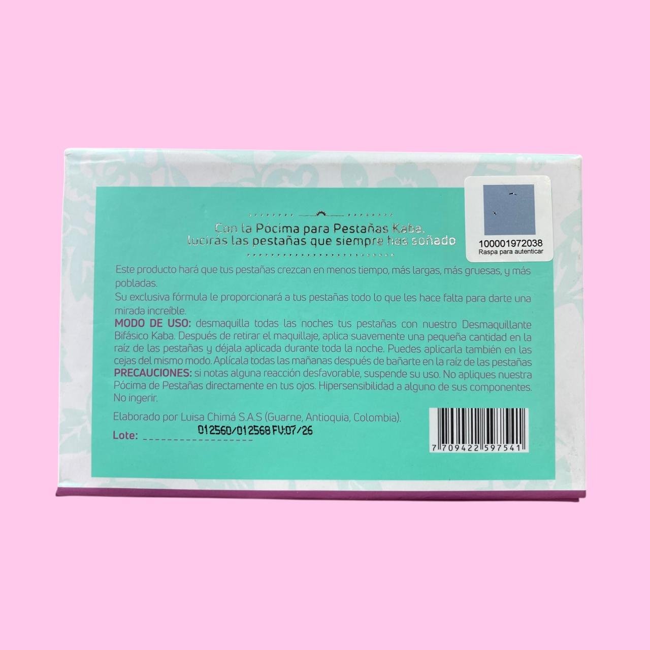 KABA PÓCIMA DE PESTAÑAS - Imagen 3