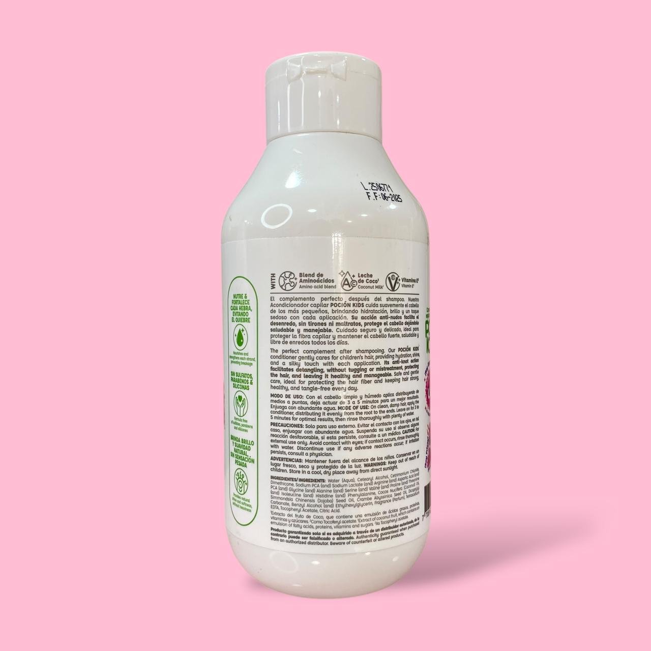 POCION ACONDICIONADOR ANTI-NUDOS KIDS - Imagen 2
