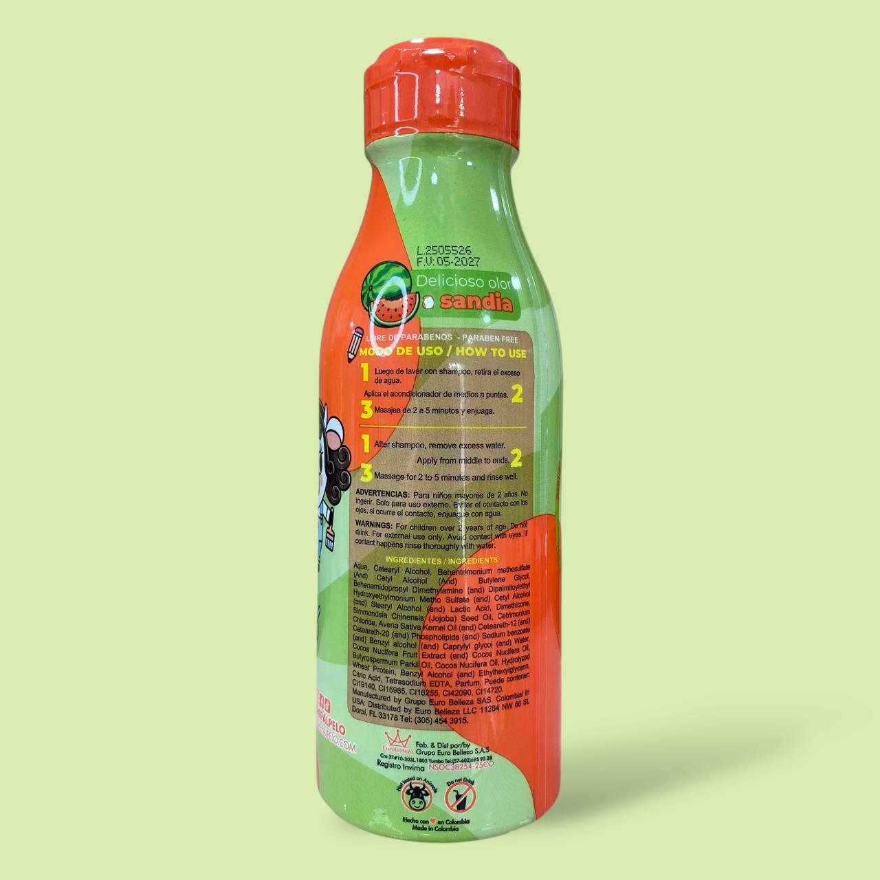 LECHE PAL PELO ACONDICIONADOR RIZOS KIDS - Imagen 3