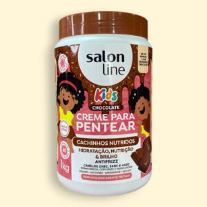 SALON LINE CREMA PARA PEINAR KIDS CHOCOLATE