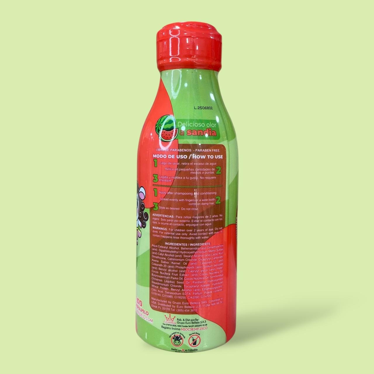 LECHE PAL PELO CREMA PARA PEINAR RIZOS KIDS - Imagen 3