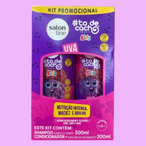 SALON LINE KIT SHAMPOO Y ACONDICIONADOR UVA
