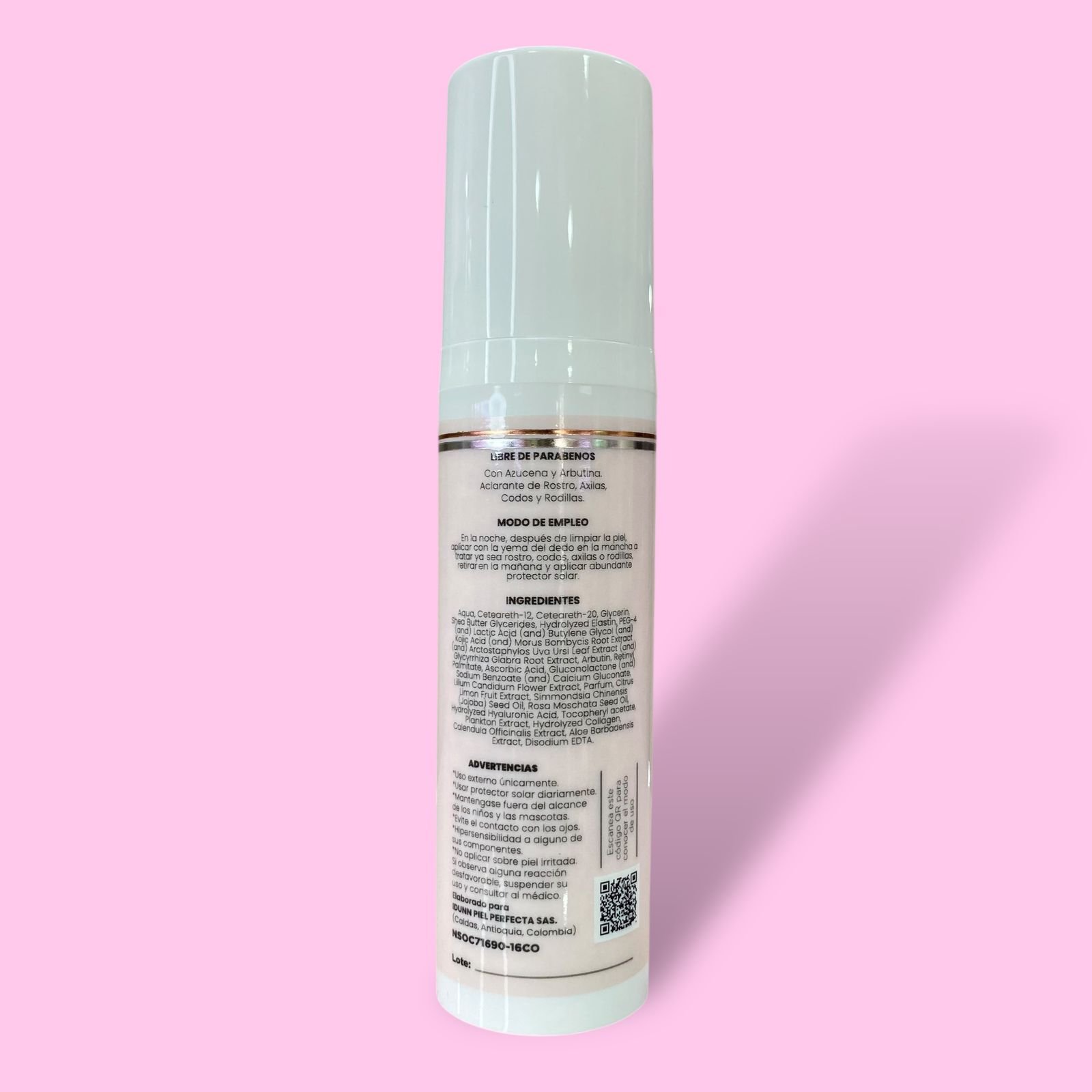 IDUNN CREMA ACLARANTE NUTRYCLARANT - Imagen 3