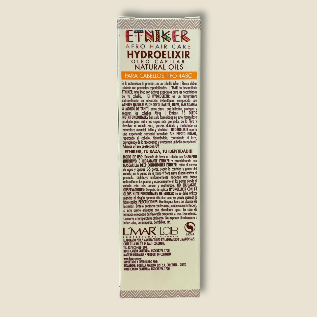 ETNIKER OLEO HYDROELIXIR - Imagen 3